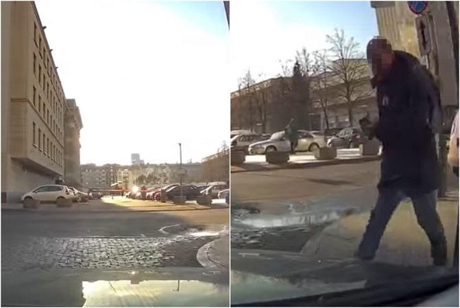 Internautai susiginčijo dėl situacijos gatvėje: kuris kaltas?