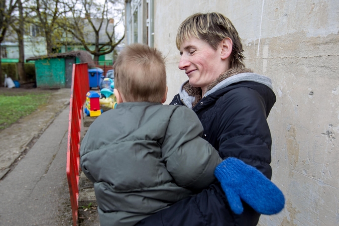 Neįgali mama turi tik vieną svajonę