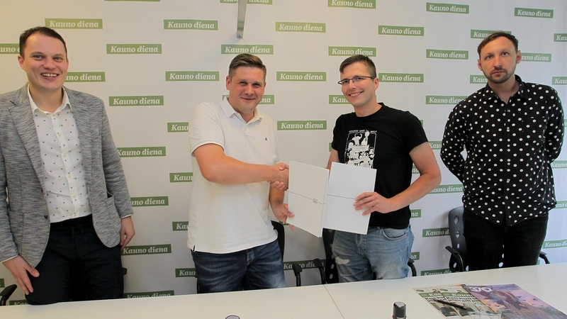 „Kauno diena“ ir „Kaunas Hockey“ – kartu už ledo ritulį