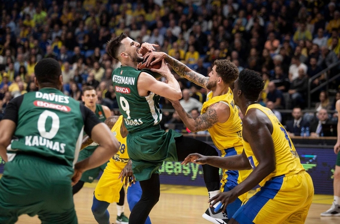 Pasižymėjo: žalgiriečiui L.Westermannui rungtynės Tel Avive su "Maccabi" – sėkmingiausios (22 naudingumo balai) šį sezoną Eurolygoje.
