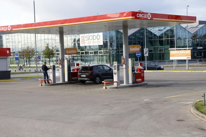 Akibrokštas „Circle K“ degalinėje: kaunietis liko be kuro ir be pinigų