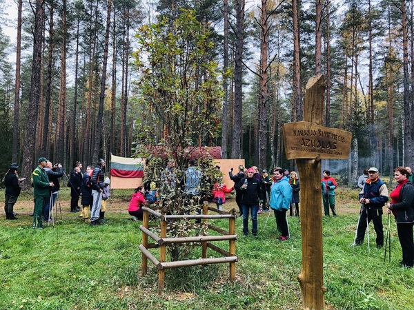 Žygis: daug dėmesio sulaukė projektas "Laisvės kovų takais".
