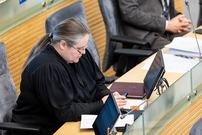 A. Širinskienė apie informacijos nutekinimo skandalą: konservatorių dvasios apreiškimais netikiu