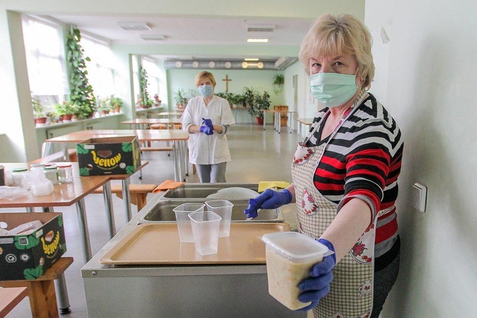 Labdaros valgykloje rezervinės komandos dar neprireikė
