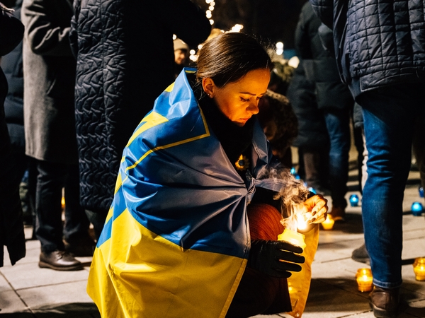 Kaune pagerbti žuvusieji Ukrainos laisvės gynėjai