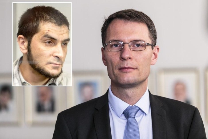 Andrius Kalasiūnas (kairėje) ir Elvinas Jankevičius (dešinėje)