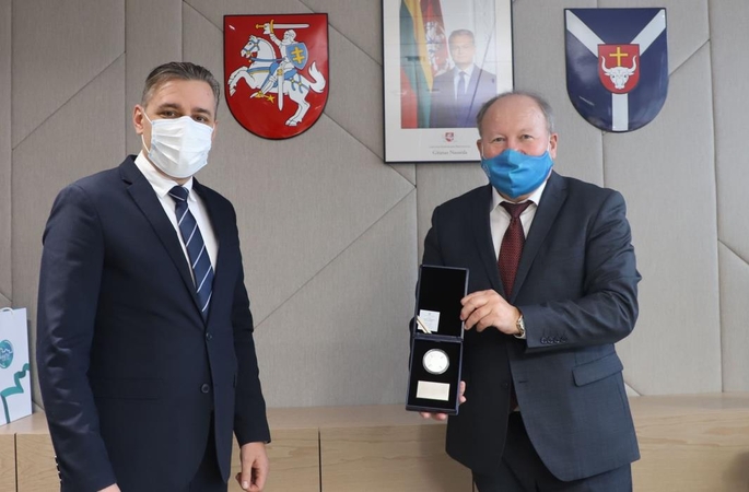 Andrius Cechanavičius (kairėje) ir Valerijus Makūnas (dešinėje)