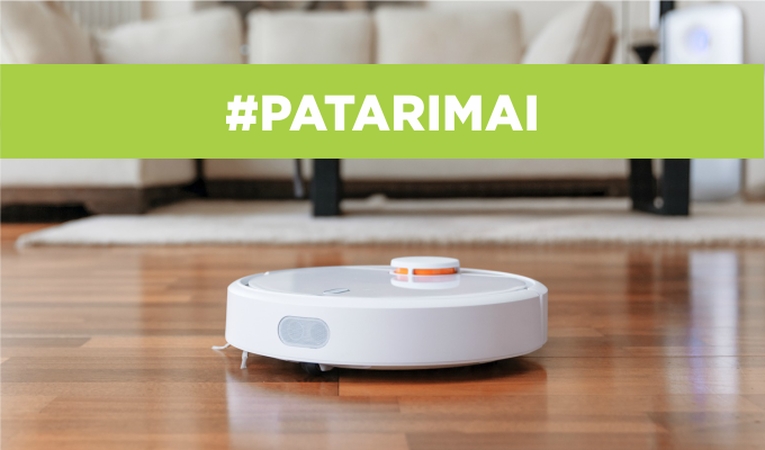 Kaip išsirinkti valymo robotą? (Naudingi patarimai)