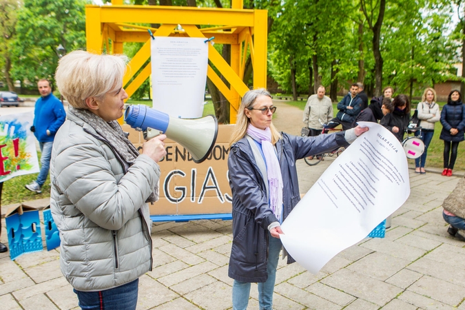 Kauno centre – bendruomenių pilietinio nepasitenkinimo akcija