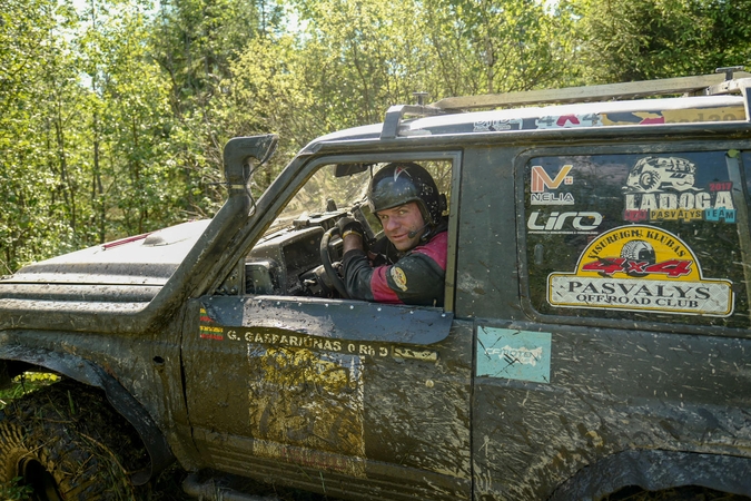 Apibrozdinimai: jais atsipirko T.Gužausko "Ladogoje" vairuotas "Nissan Patrol", su kuriuo jam pavyko užkopti ant "Euro" klasės pirmosios vietos nugalėtojų laiptelio.