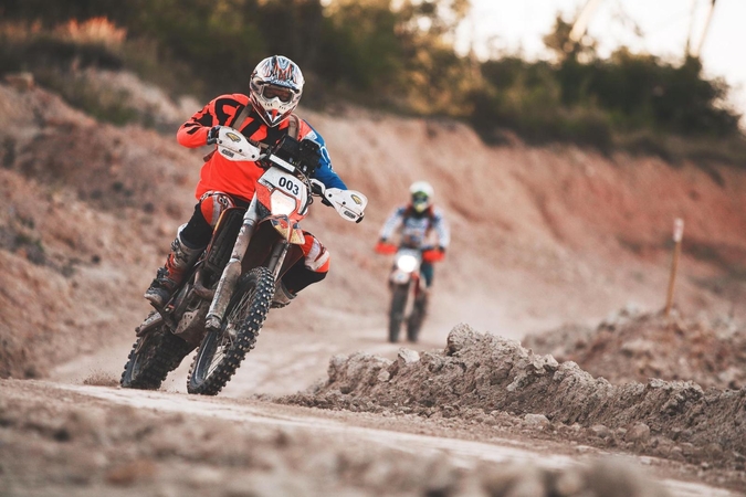 Pirmieji: motociklininkai "4x4 Perimetro" varžybose dalyvavo pirmą kartą.