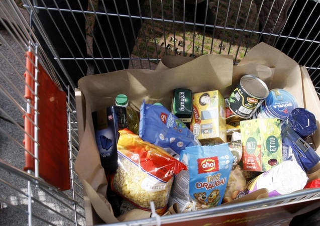 Beveik 157 tūkst. nepasiturinčiųjų vasario mėnesį sulauks paramos maisto produktais