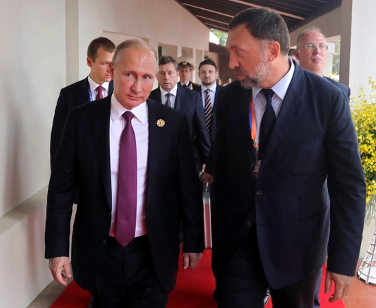 Rusų oligarchas O. Deripaska paragino padaryti galą „valstybės kapitalizmui“ Rusijoje