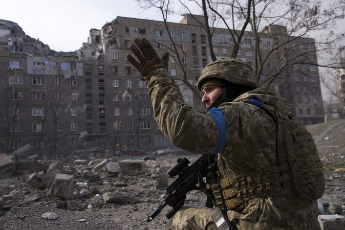 Žiniasklaida: bombarduojamas Ukrainos rytuose esantis Sjeverodoneckas