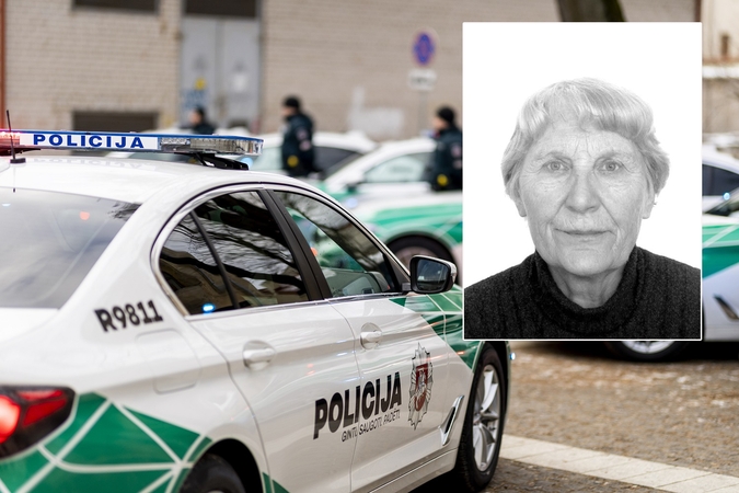 Gera žinia: ieškota senolė atsirado 