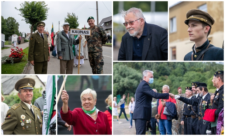 Veidai: tarp sąskrydžio dalyvių – ir garsūs šių dienų Lietuvos patriotai, ir buvę tremtiniai, partizanai, ir senelių atminimą saugantys jų ainiai.