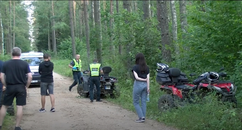 Trakų rajone apvirto ir žuvo keturračio vairuotojas 