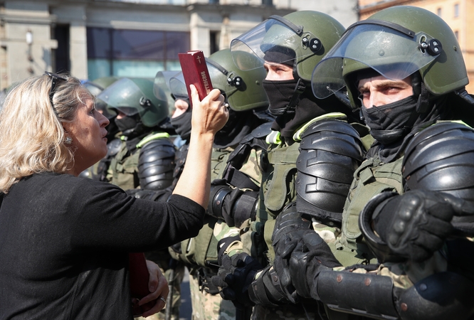 Baltarusių protestus vadina fenomenu: jų galia – iš vidaus kylantis noras priešintis