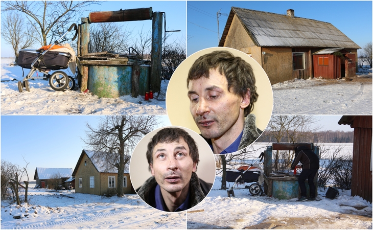 Savo vaikus į šulinį įmetęs A. Beras išleistas iš ligoninės ir perduotas sesers globai