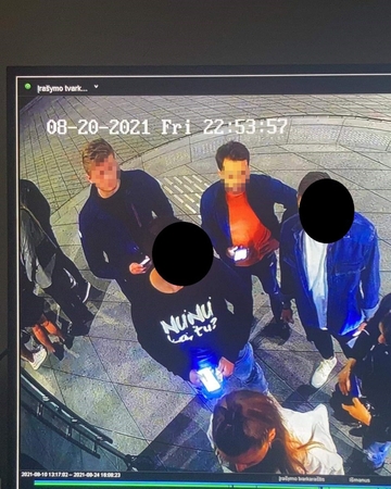 Galimybių paso klastojimo byla: policija pranešė, kad vaizdo įraše užfiksuoti vyrai – nustatyti