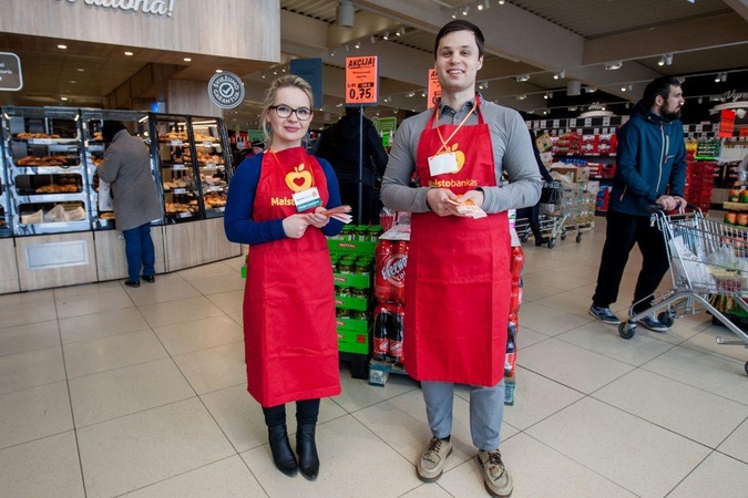 „Maisto banko“ akcijos dalyvis: padėdamas kitiems, padedi sau