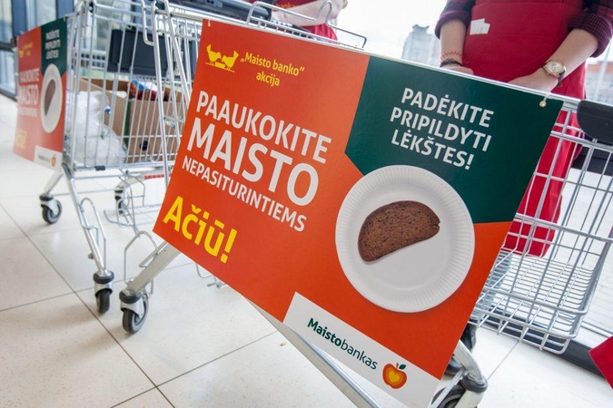 „Maisto banko“ akcijoje – dosnumo rekordai