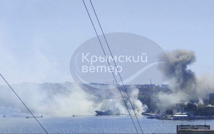 Ukraina: per ataką Kryme žuvo aukšto rango Rusijos karinio laivyno vadai