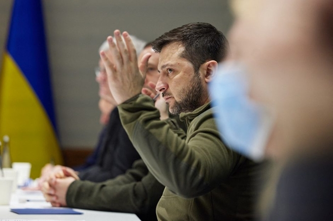 V. Zelenskis pasirašė įstatymą dėl prorusiškų partijų uždraudimo
