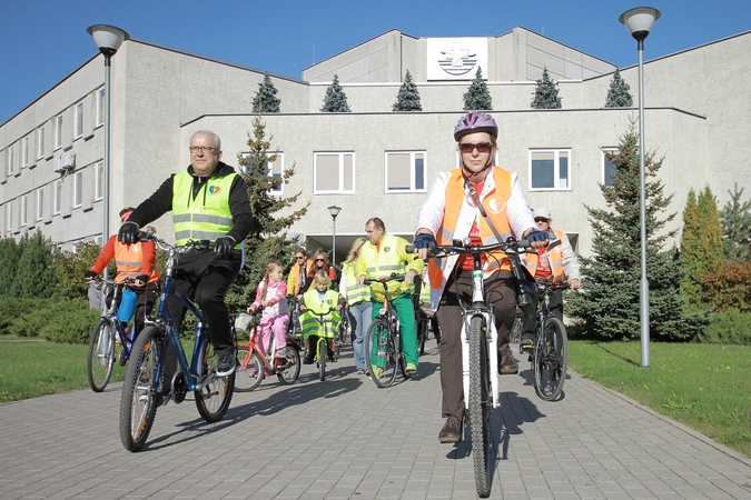 Širdies dieną Klaipėdoje – žygis dviračiais