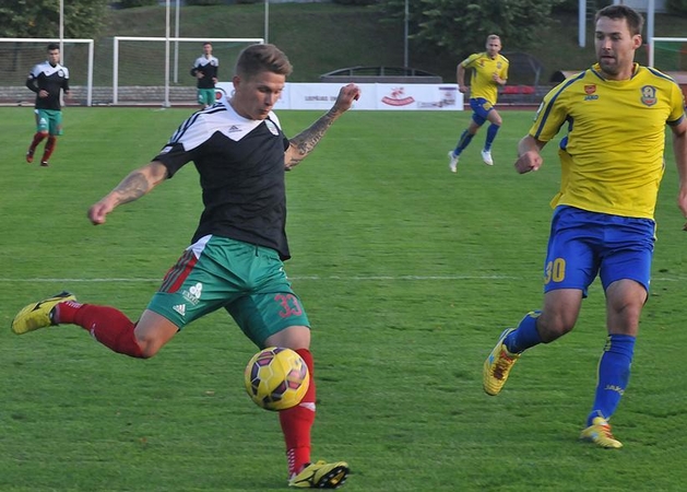 Pralaimėta Latvijos čempionams – „Liepajos“ futbolininkams