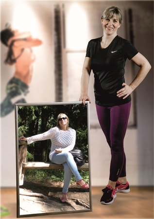 Pagalba: Jolanta sportavo ir anksčiau, bet gerų rezultatų treniruojantis savarankiškai taip ir nepavyko pasiekti – sprendimas sportuoti su asmeniniu treneriu jai buvo lemtingas.