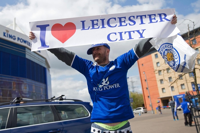 "Leicester city" klubo pergalė laimingam kauniečiui atnešė 15 tūkst. eurų