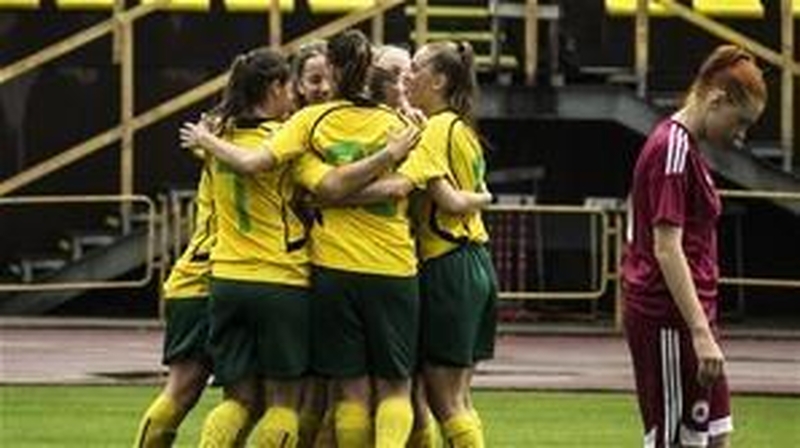 Baltijos taurė: Lietuvos moterų futbolo rinktinė laimėjo prieš Latviją