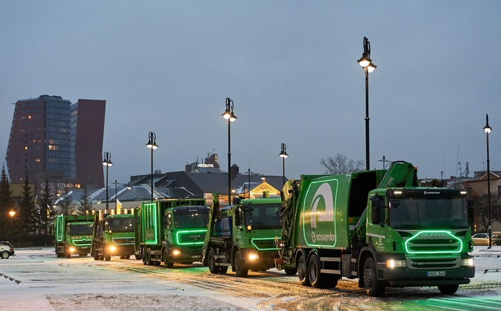 Nuo šiol Klaipėdą aptarnaus vienas atliekų vežėjas