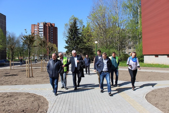 Pietinėje miesto dalyje – dar daugiau atnaujintų viešųjų erdvių