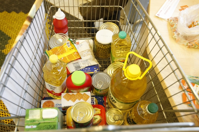 Akcijos metu maisto produktų paaukota už 300 tūkst. eurų