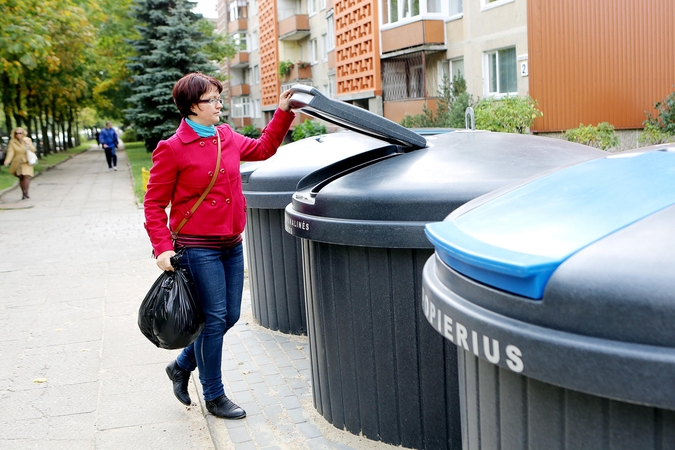 Požeminiai konteineriai padeda gyventi švariau