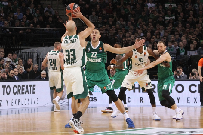 Ar „Žalgiris“ pirmąkart palauš „Panathinaikos“ Atėnuose?