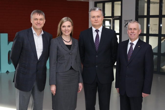 Robertas Dargis, Agnė Bilotaitė, Gintaras Nausėda, Rimantas Didžiokas