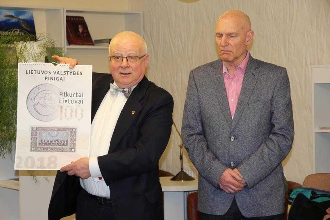 Uostamiestyje bus pristatytas kalendorius „Lietuvos valstybės pinigai“