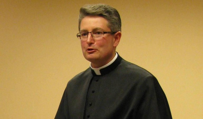 Kunigas dr. Saulius Stumbra.