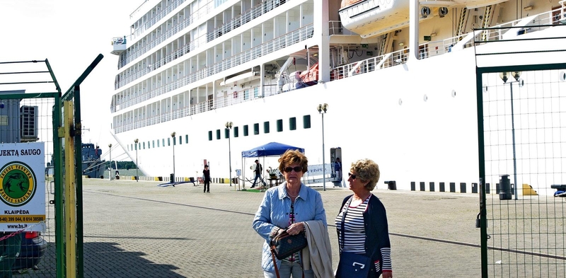 Nauda: turėdami mobiliąsias programėles pavieniai kruizinių laivų turistai galės drąsiai vaikščioti po Klaipėdą.