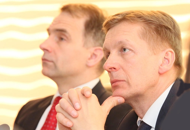 Rokas Masiulis ir Arvydas Vaitkus.