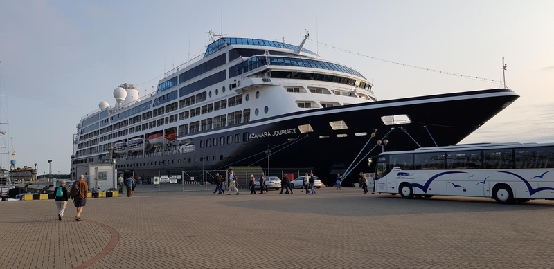 Pripažinimas: šiemet Klaipėdos uoste pirmą kartą lankėsi pretižinis kruizinis laivas „Azamara Journey“.
