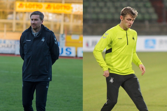 Andrius Skerla ir Arvydas Novikovas.