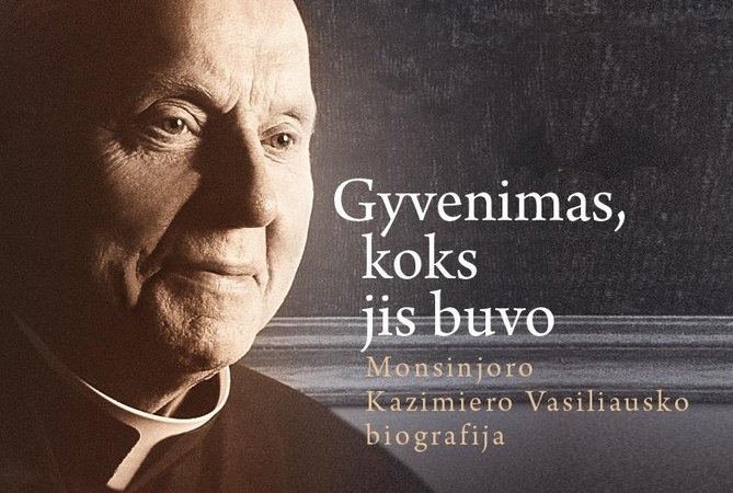 Pristatys knygą apie monsinjorą K.Vasiliauską.