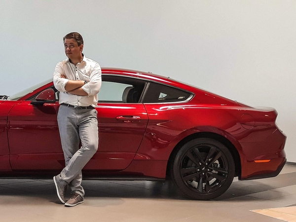 „Ford Mustang“ laimėtojas: „pirmiausia pavežiosiu tėtį“