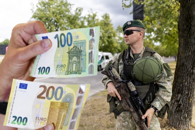 Verslas ragina didinti išlaidas gynybai: ar teks didinti ir mokesčius?