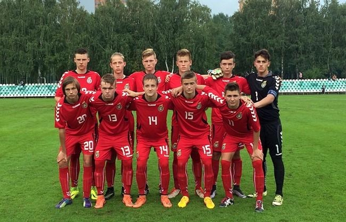 Lietuvos 16–mečių futbolo rinktinė liko trečia