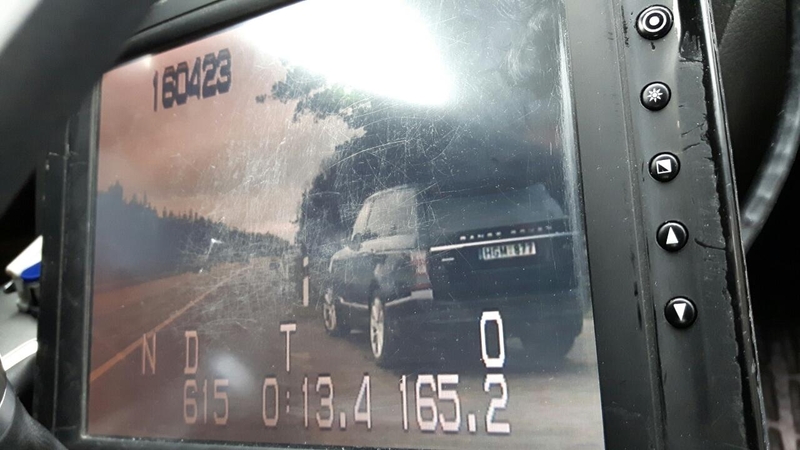 S. Brundza kaip erelis skriejo 165 km/h greičiu ir užsidirbo baudą